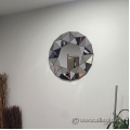 Dimensional Octagonal Contemporary Accent Wall Mirror